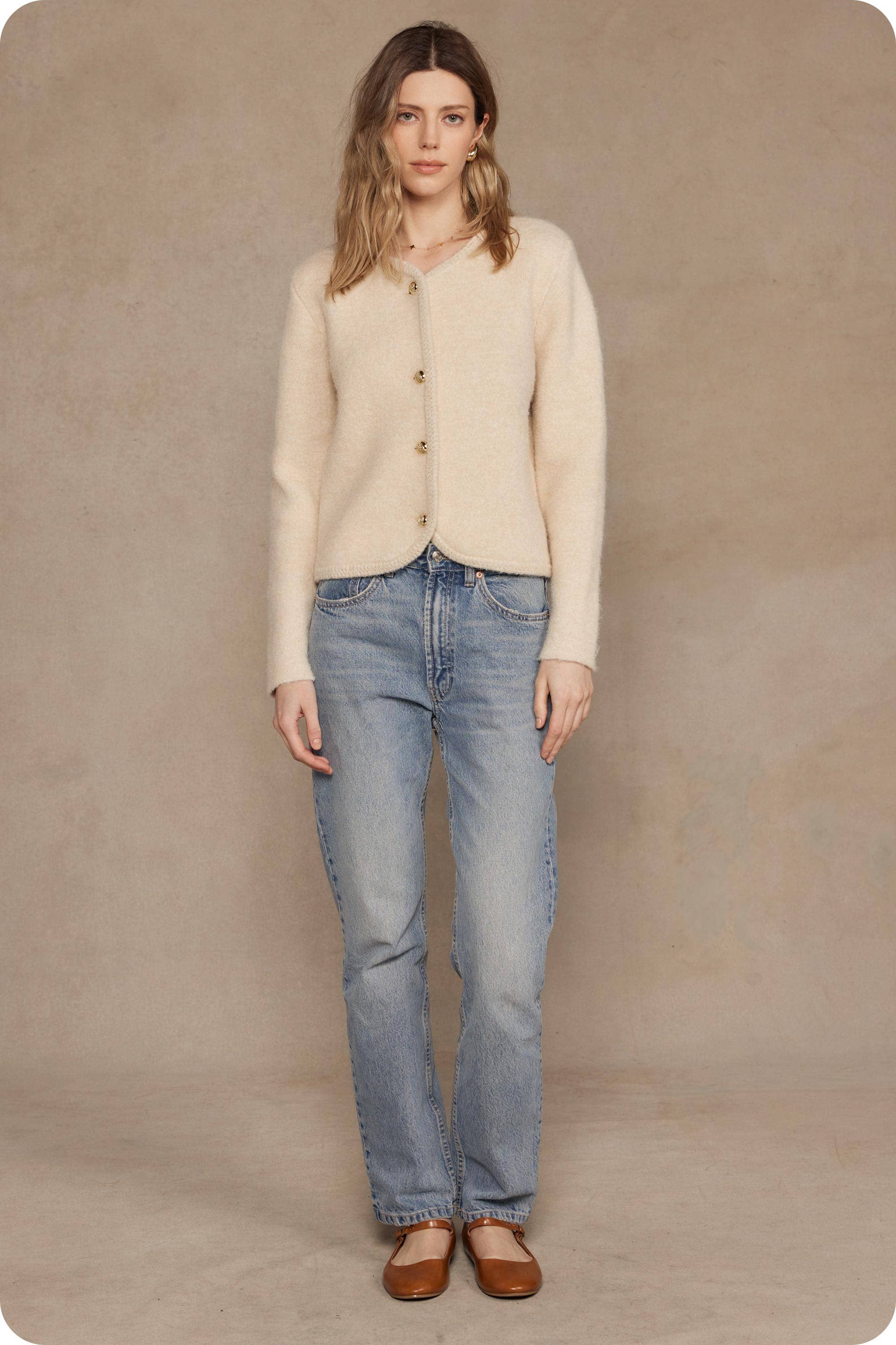Button Down Cardigan