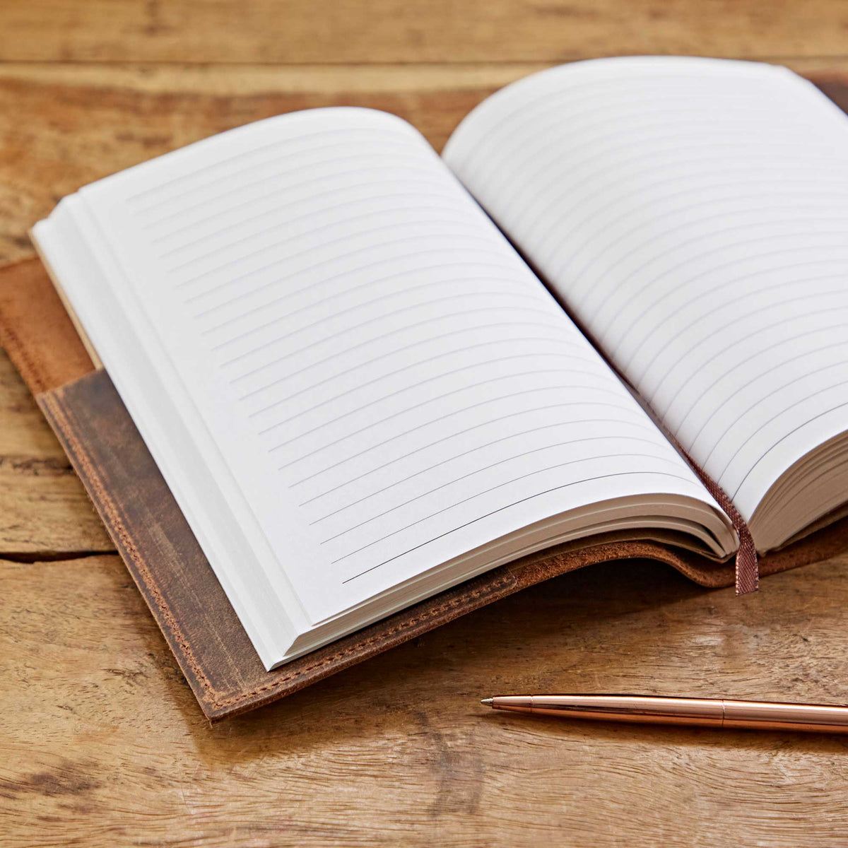 Buffalo Leather Refillable Journal