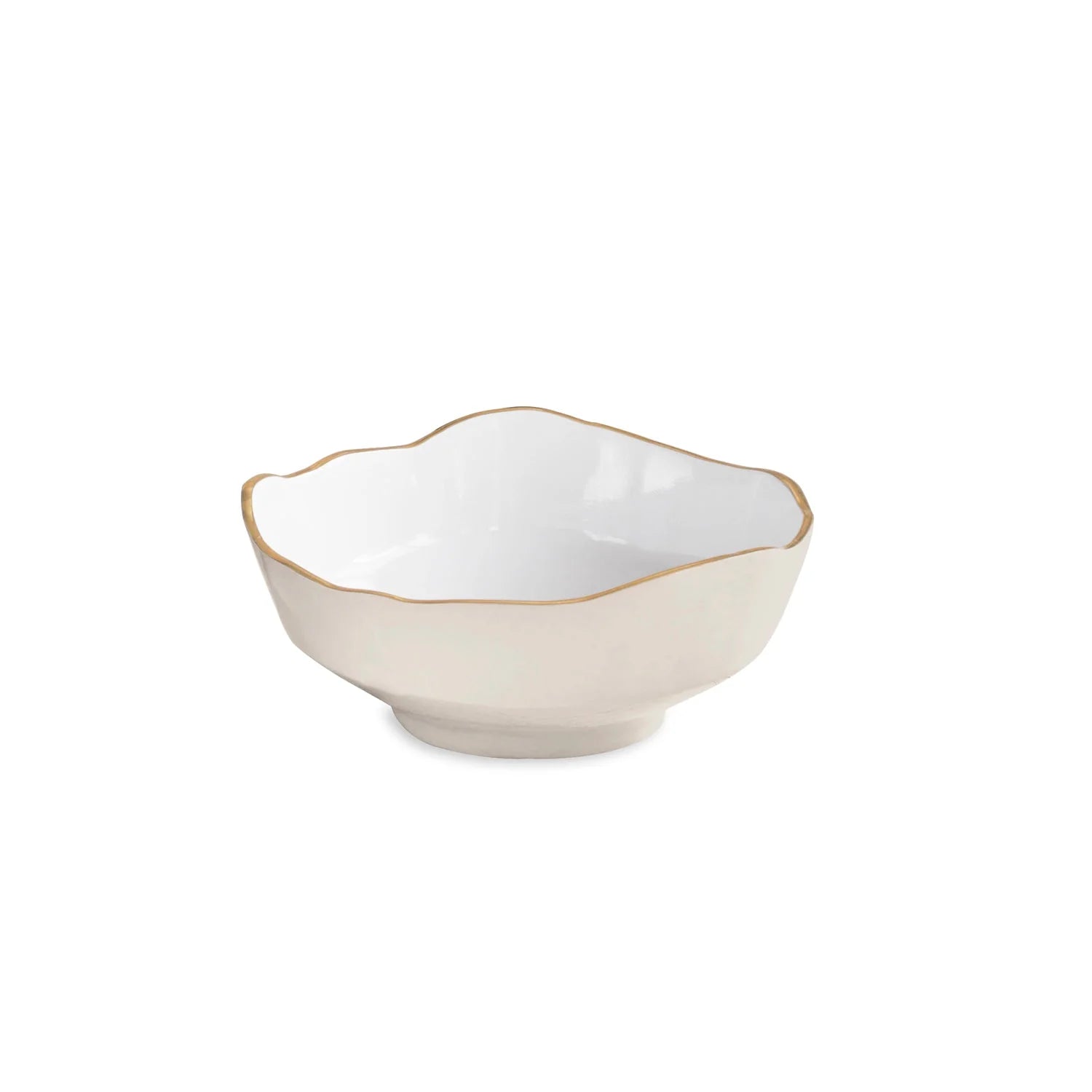 ENCANTO Dakota Small Bowl (Cream and White)
