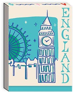 ENGLAND Notepad Destination