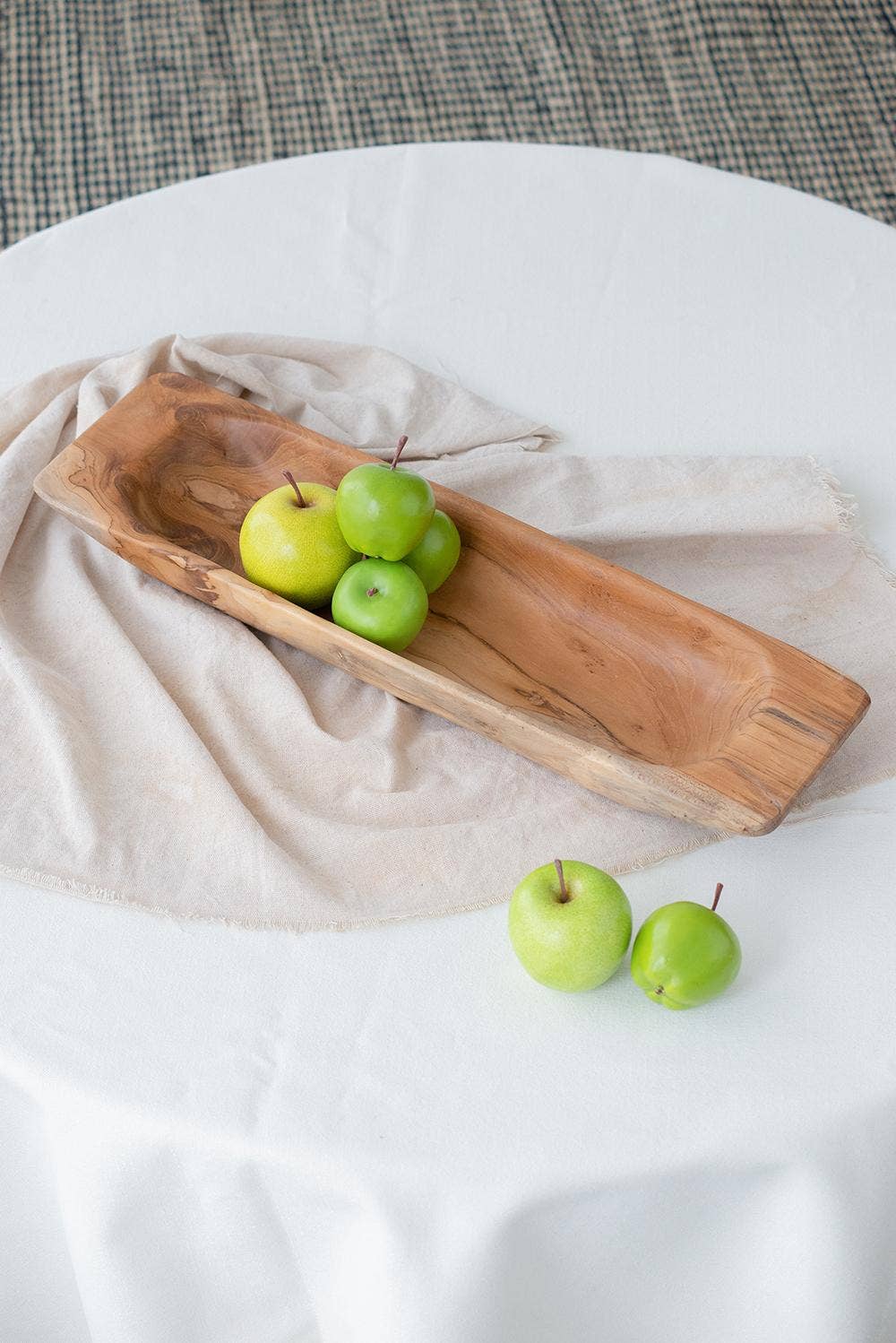 Teak Rect Tray