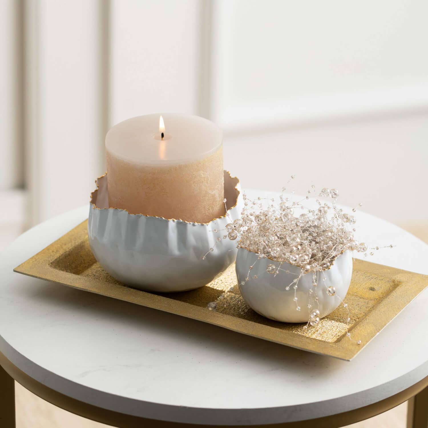 SCALLOPED ORGANIC EDGE BOWLS
