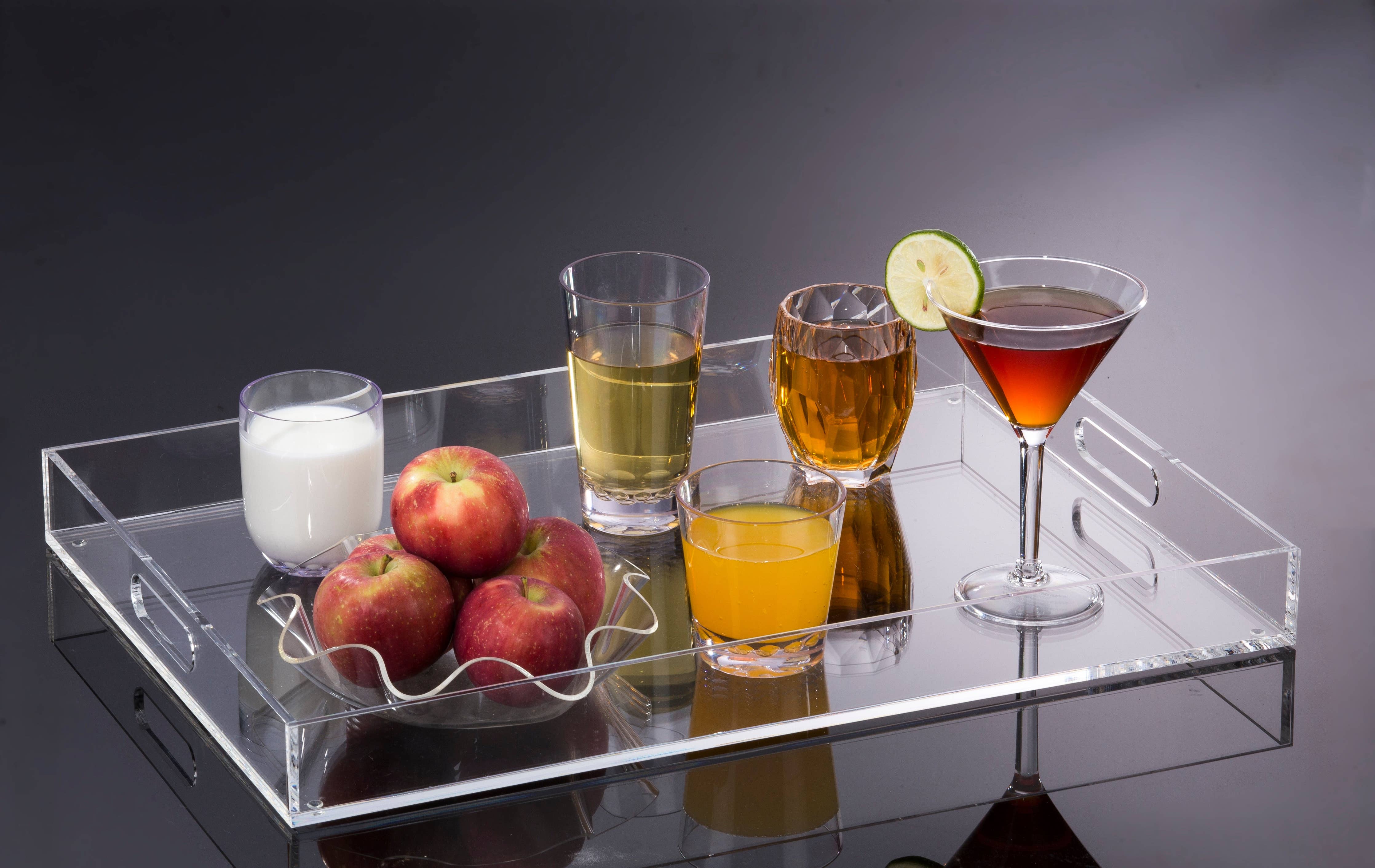 23" X 16" Acrylic Serving Tray