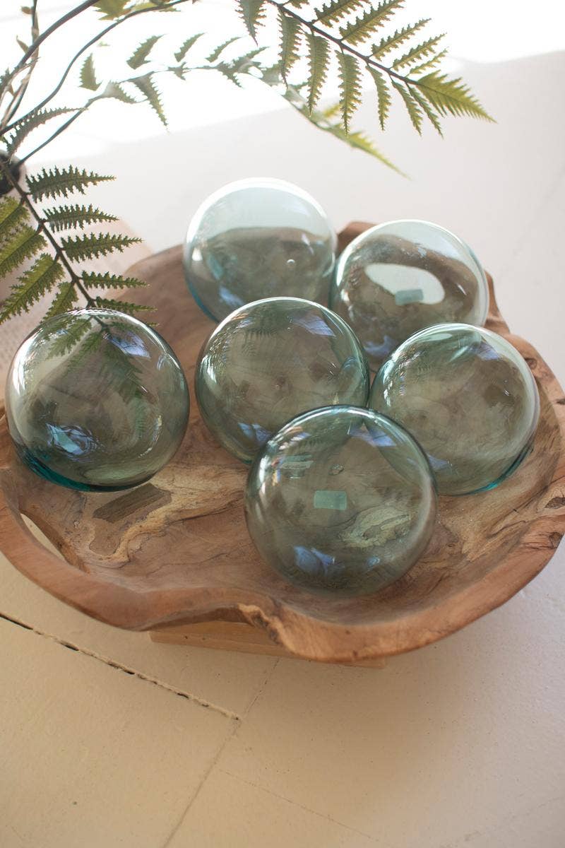 Recycled Glass Ball (Sold Individually)