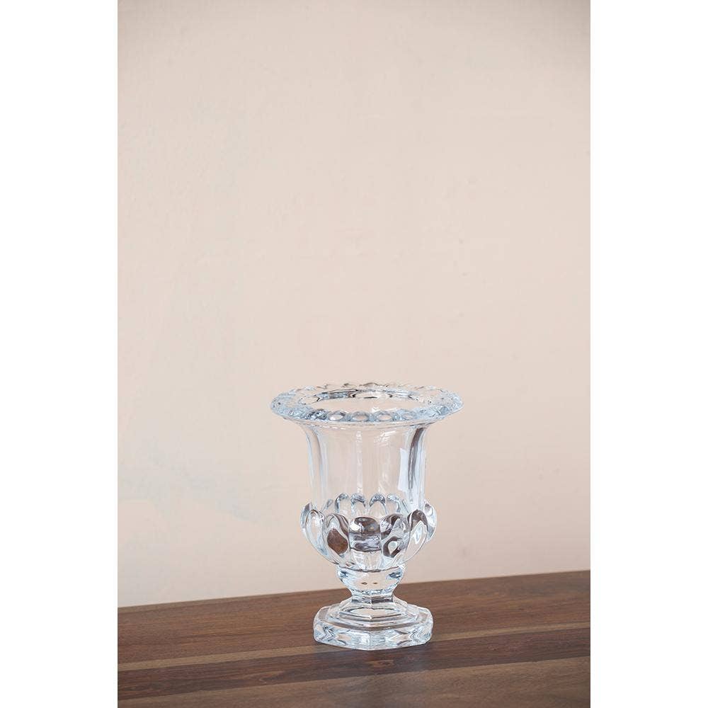D4.5x6" Crystal Elegance Glass Vase