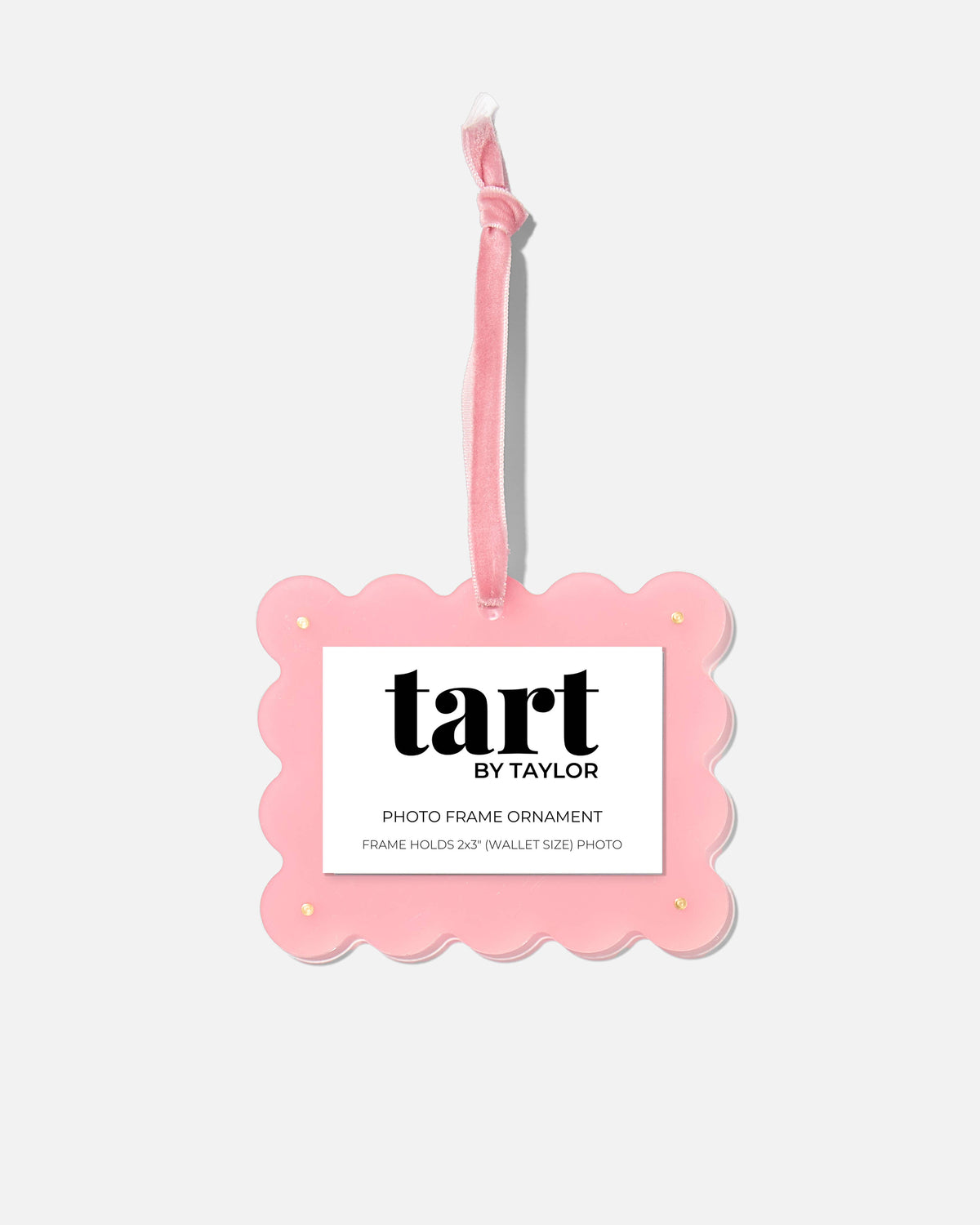 Light Pink Frame Ornament
