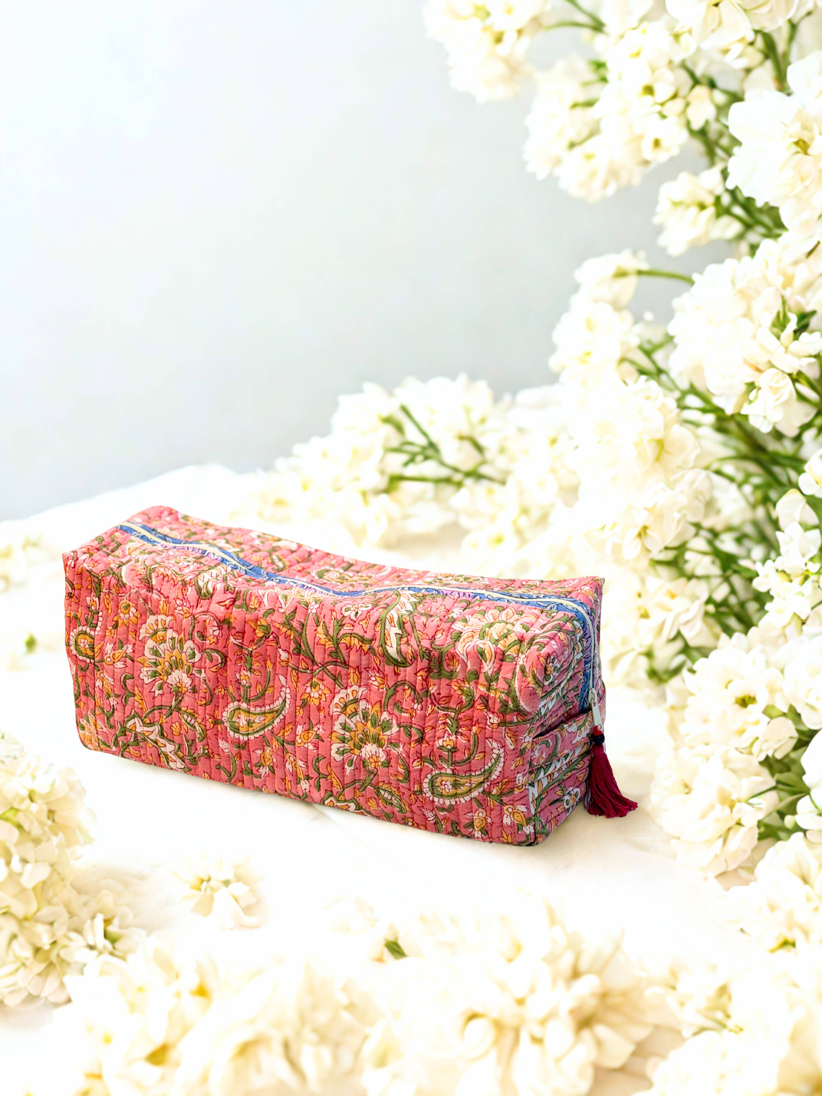 Dyson & Shark Travel Organizer Bag- Pink Floral