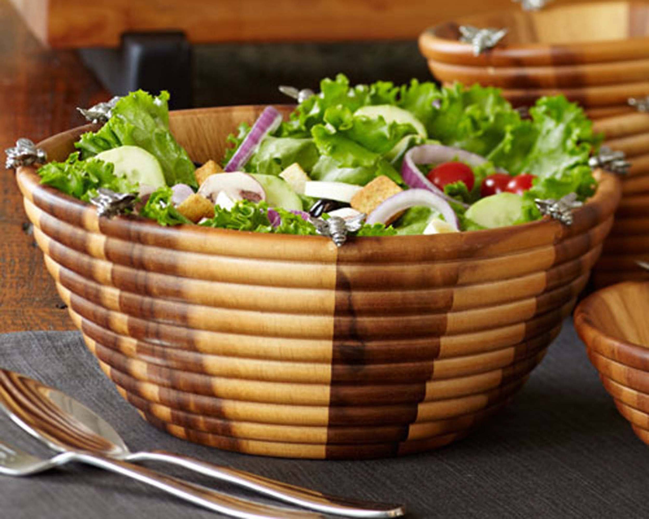 Bee Hive Salad Serving Bowl