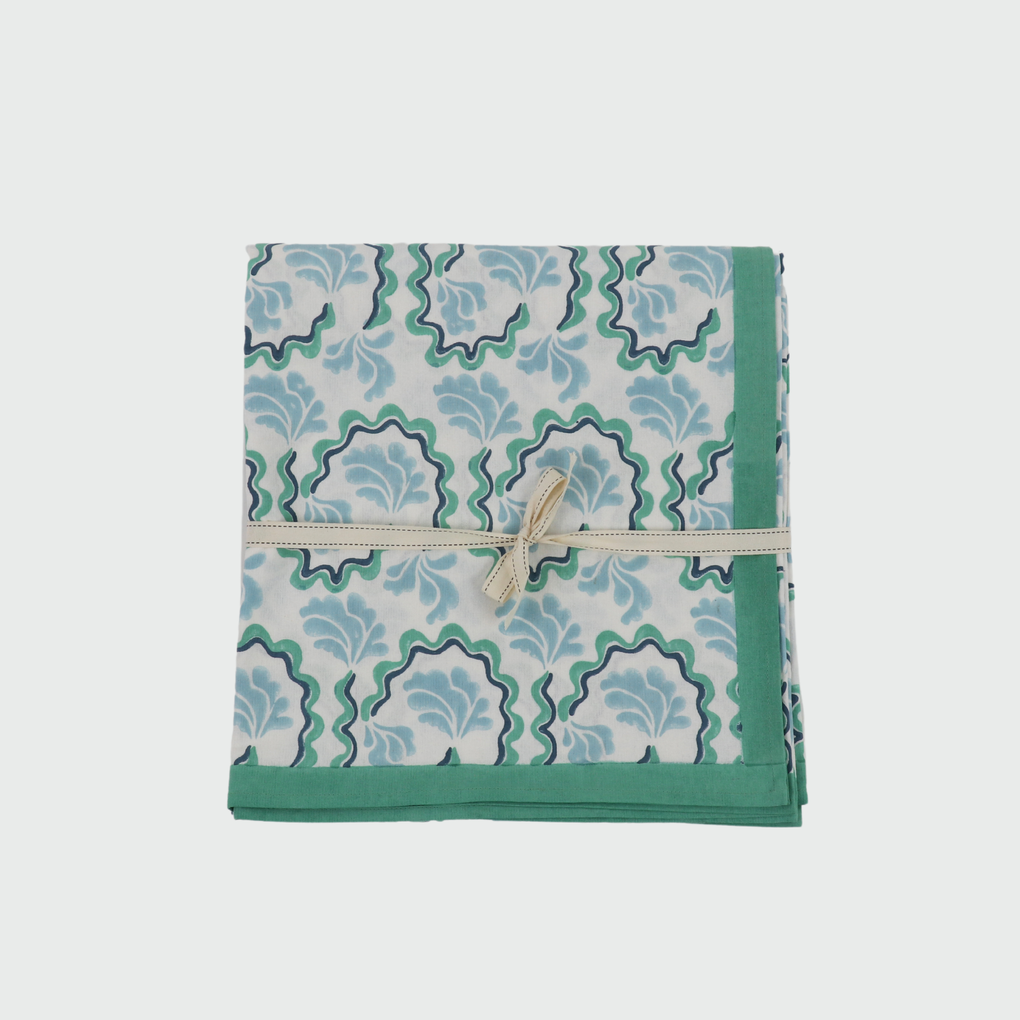 Lucie Tablecloth, Turquoise