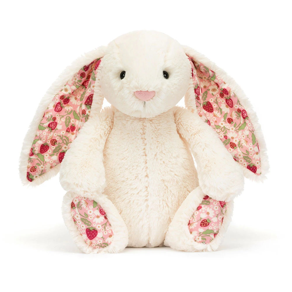 JellyCat Blossom Cream Bunny 'Berry'