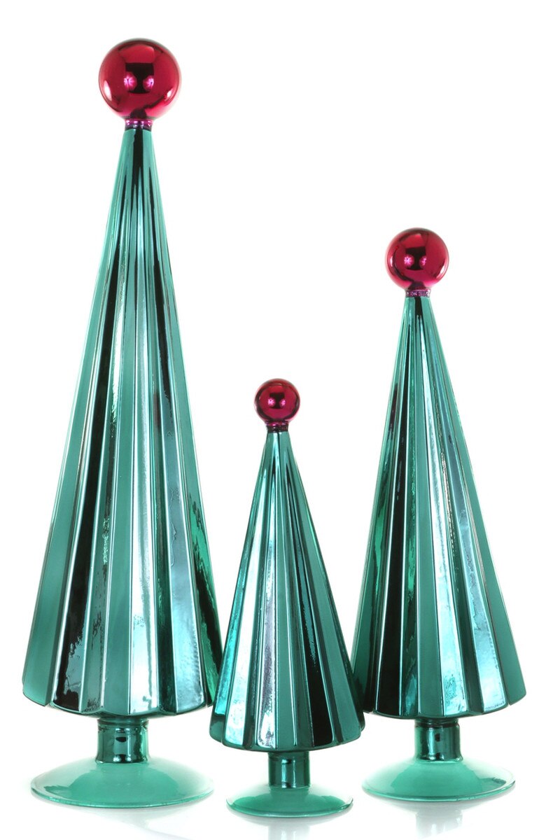 Pleated Tree - Emerald