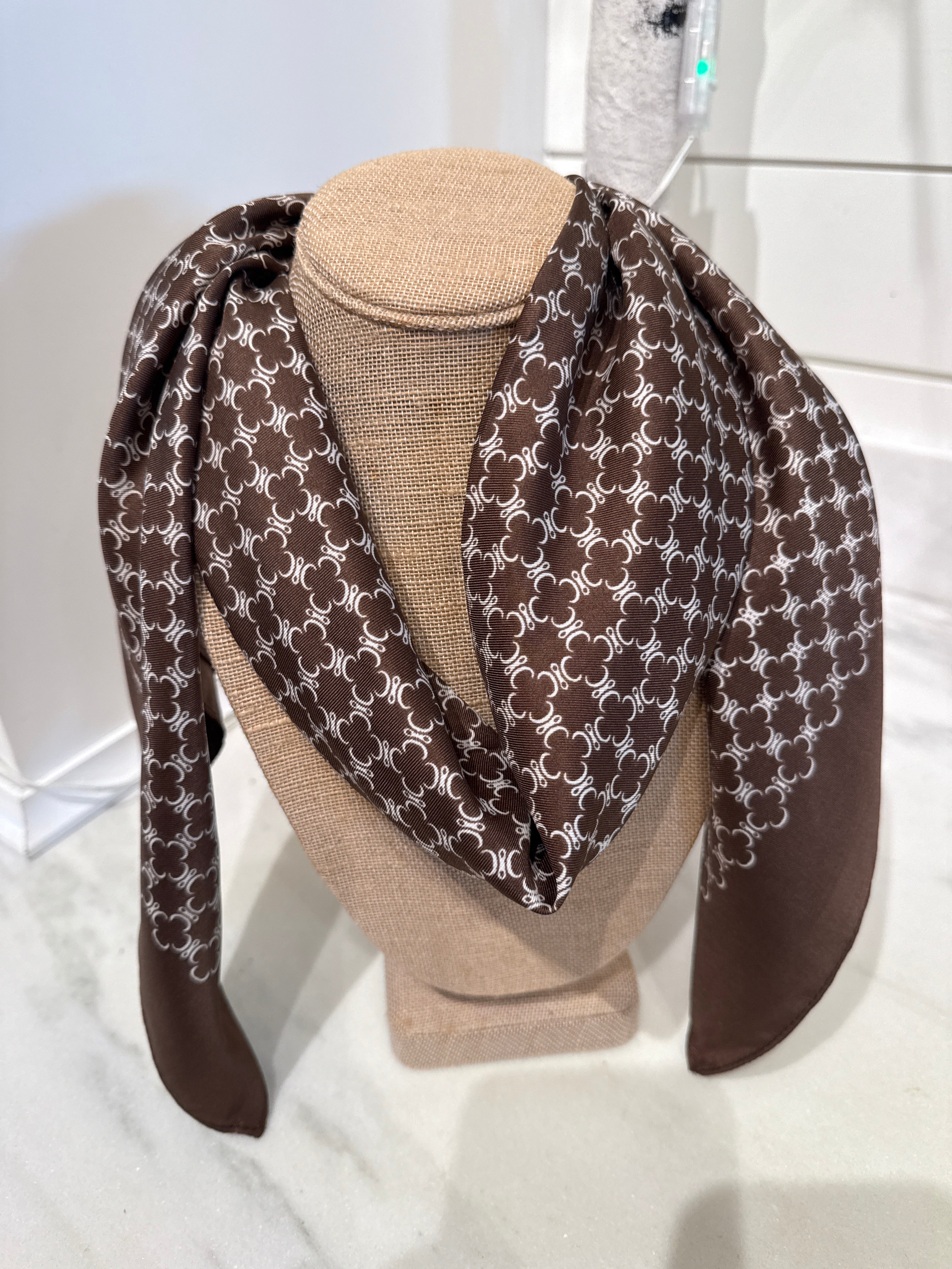 Charm Scarf Necklace