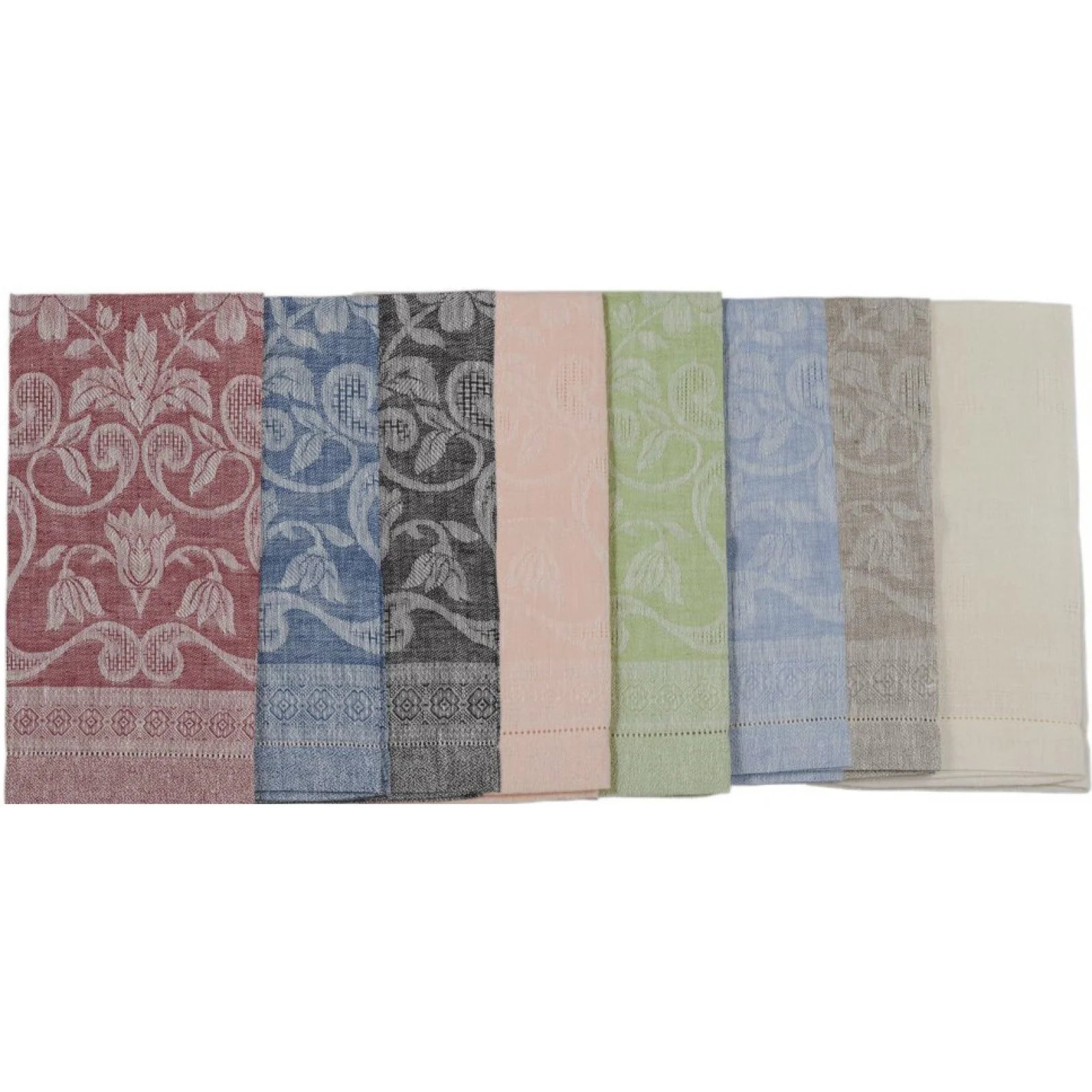 Tessitura Pardi Damasco Linen Guest Towel