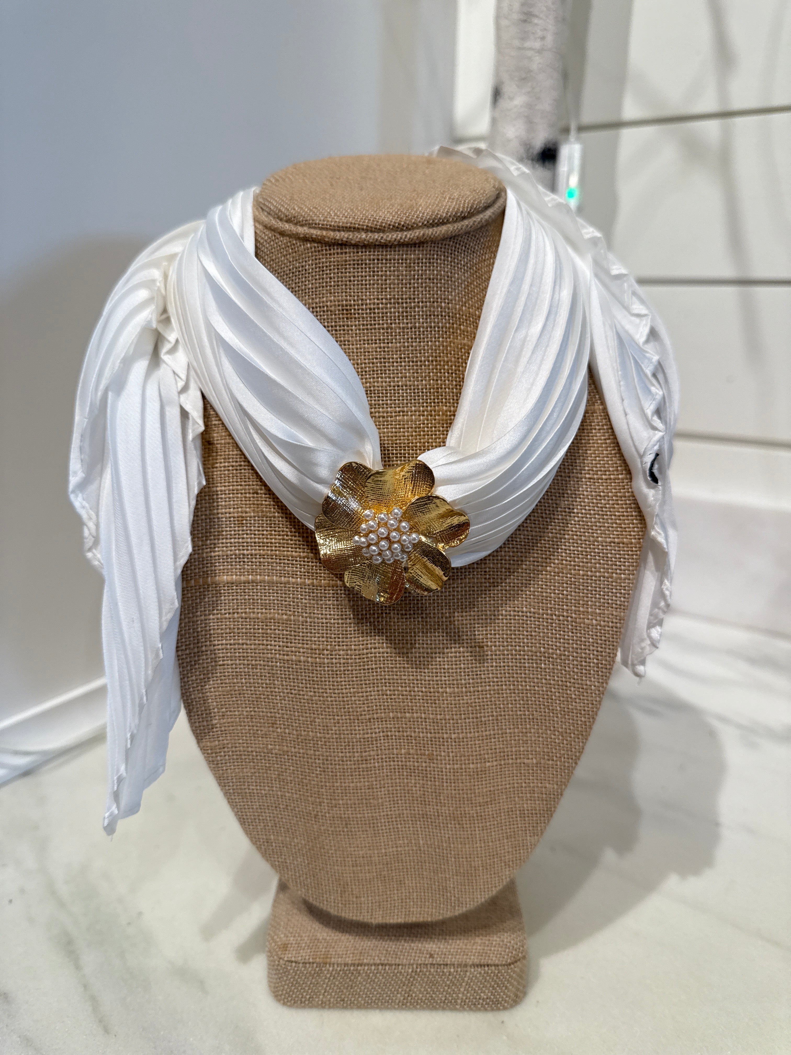 Charm Scarf Necklace