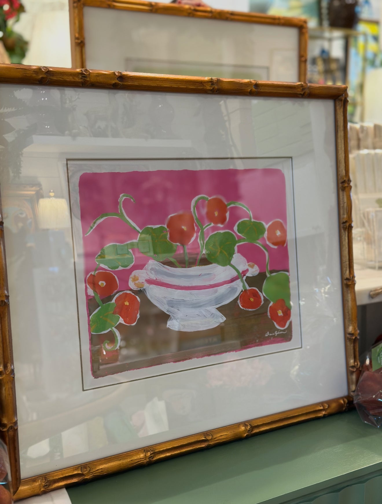Nasturtium in Pink