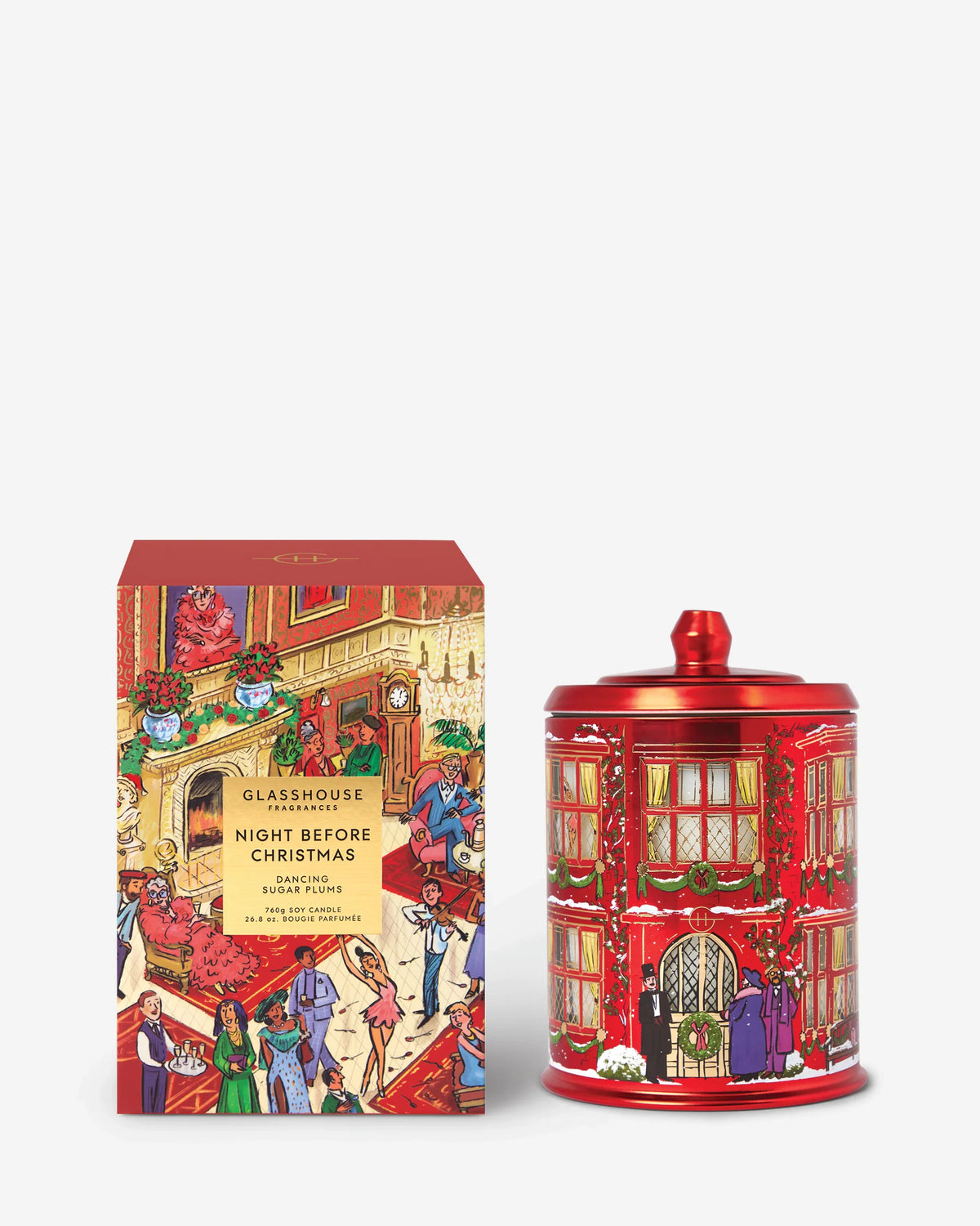 Night Before Christmas Holiday Candle