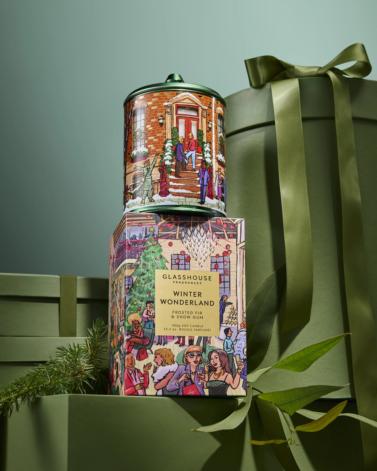 Winter Wonderland Holiday Candle