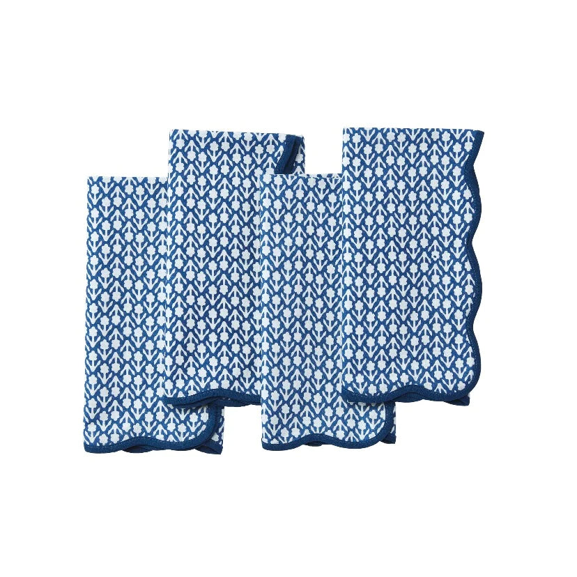Amanda Lindroth Floral Napkins (set of 4)
