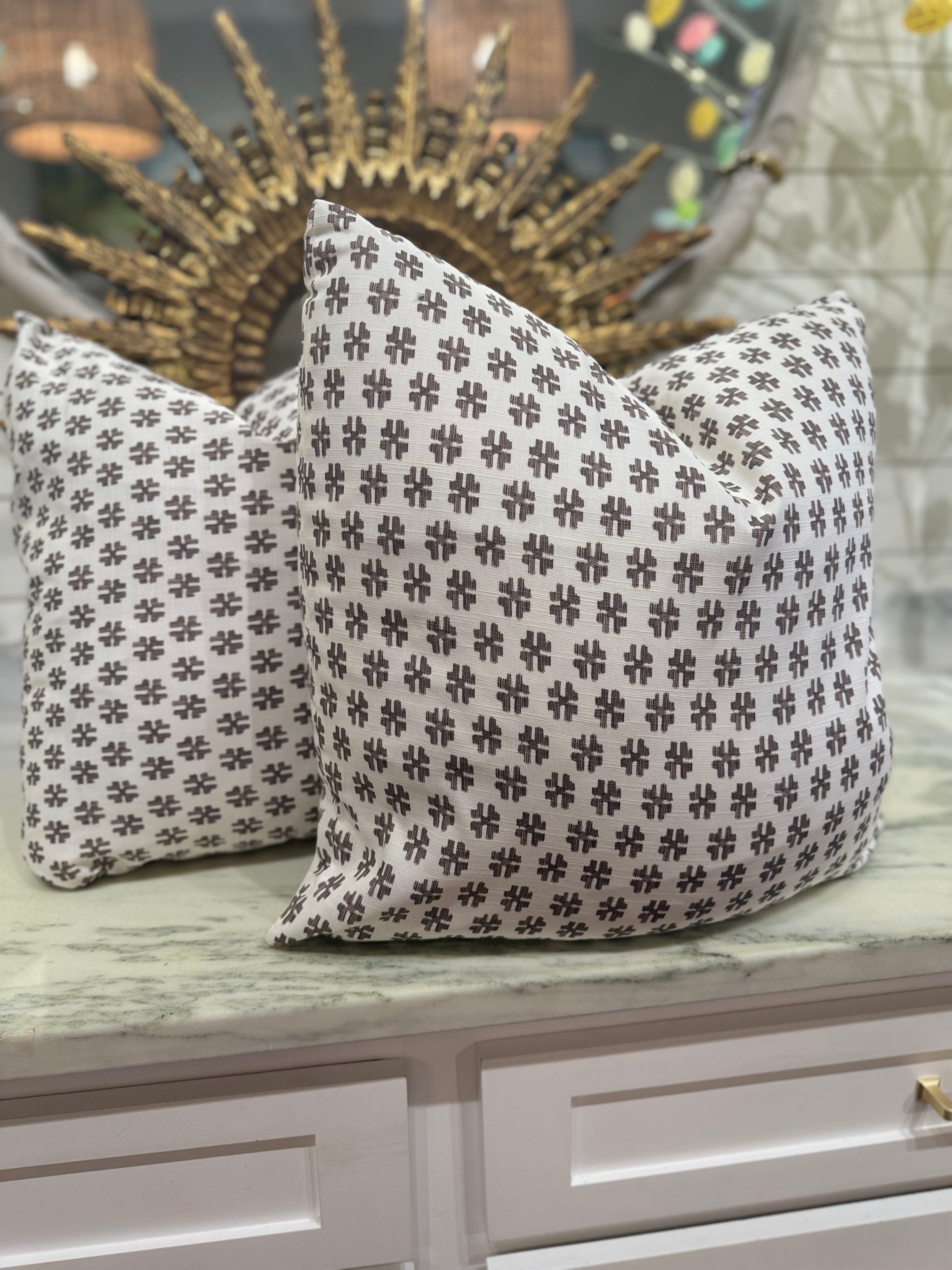 Claudia Brown Pillow