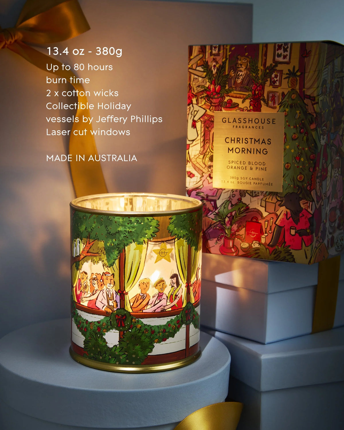 Christmas Morning Holiday Candle