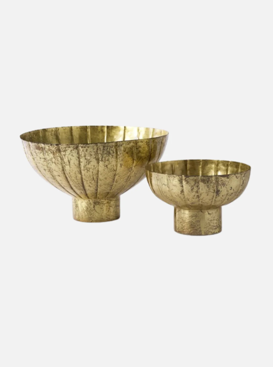 Golden Shine Footed Bowl