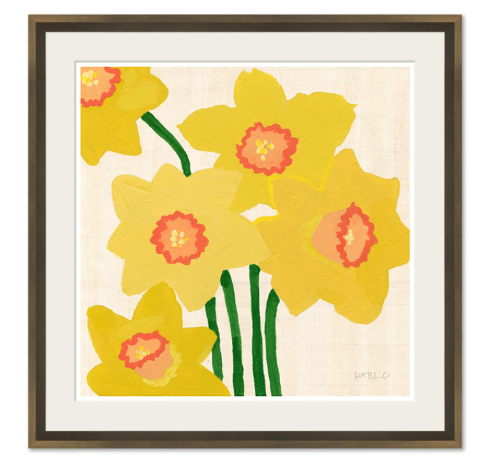 Soicher Marin Daffodils (34.25 x 34.25)
