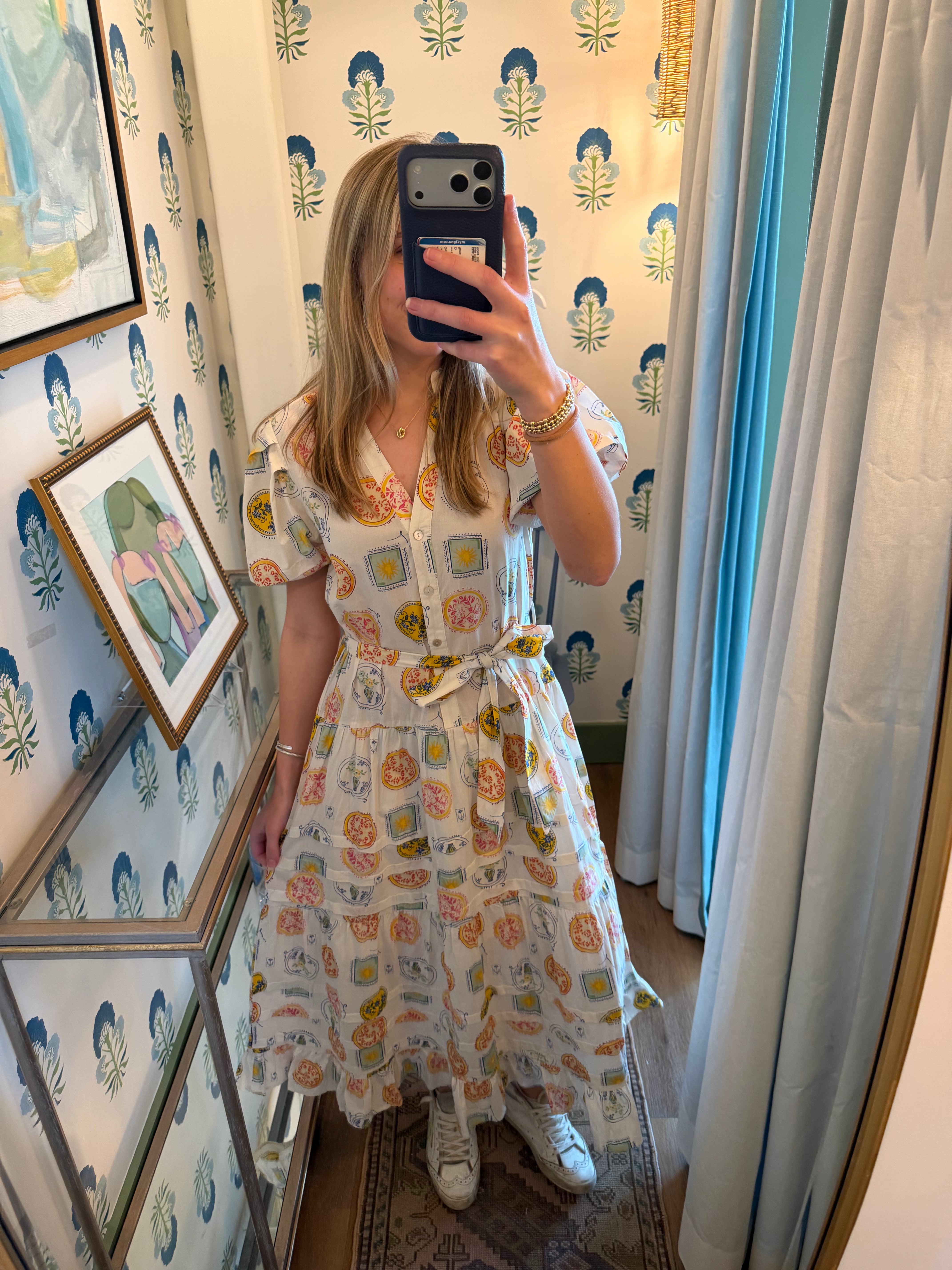 Patterned Maxi Dress