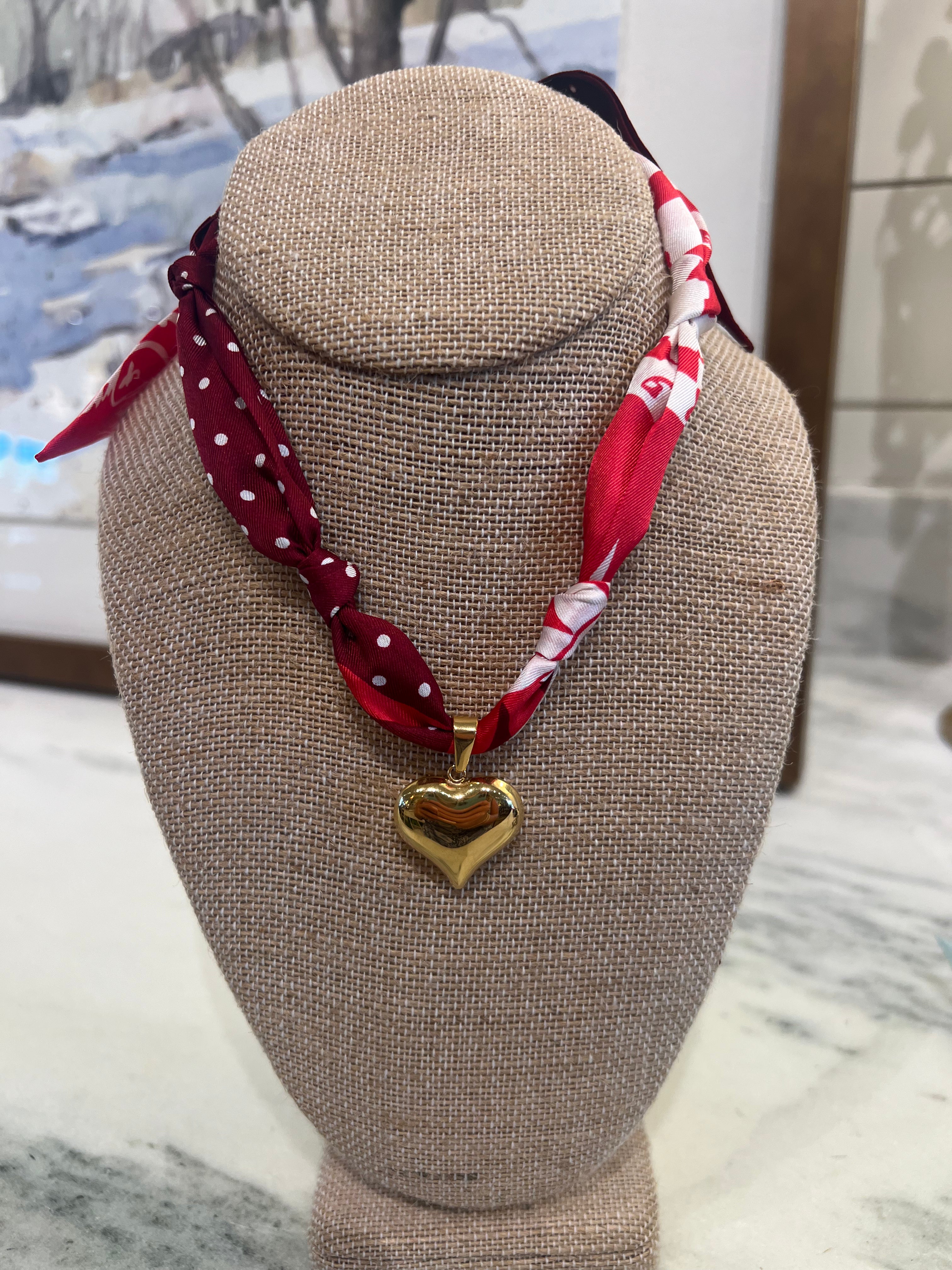 Scarf Necklace