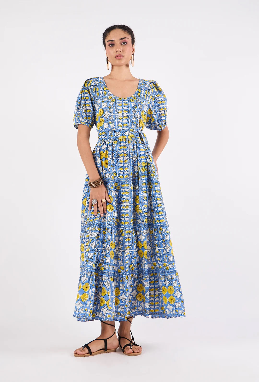 Daisy Dress- Heritage Iris