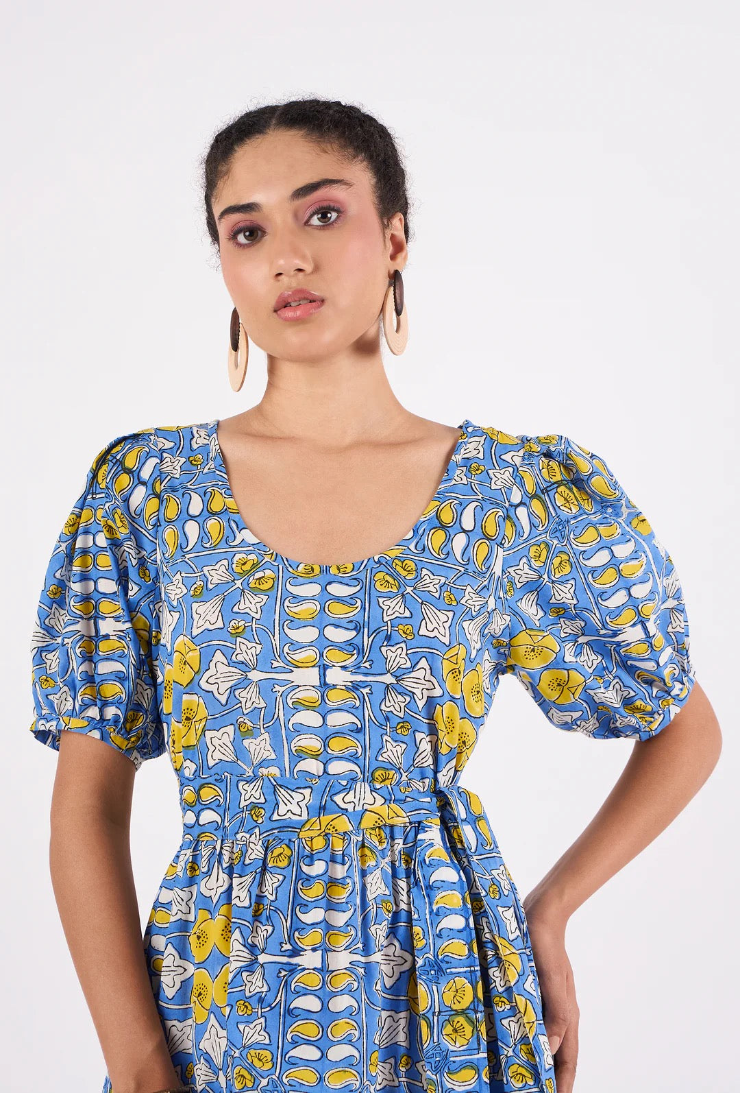 Daisy Dress- Heritage Iris