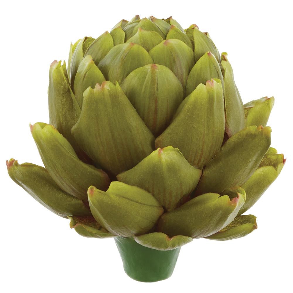 6"Hx6"D Artichoke  Green
