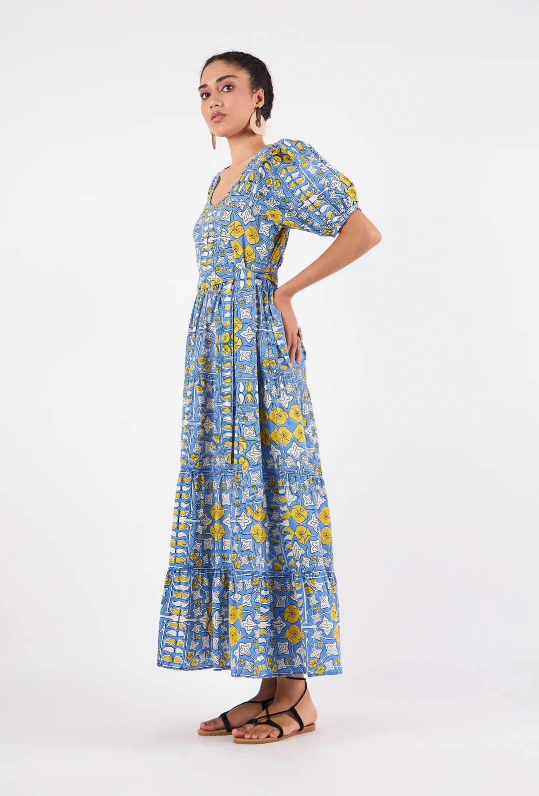 Daisy Dress- Heritage Iris