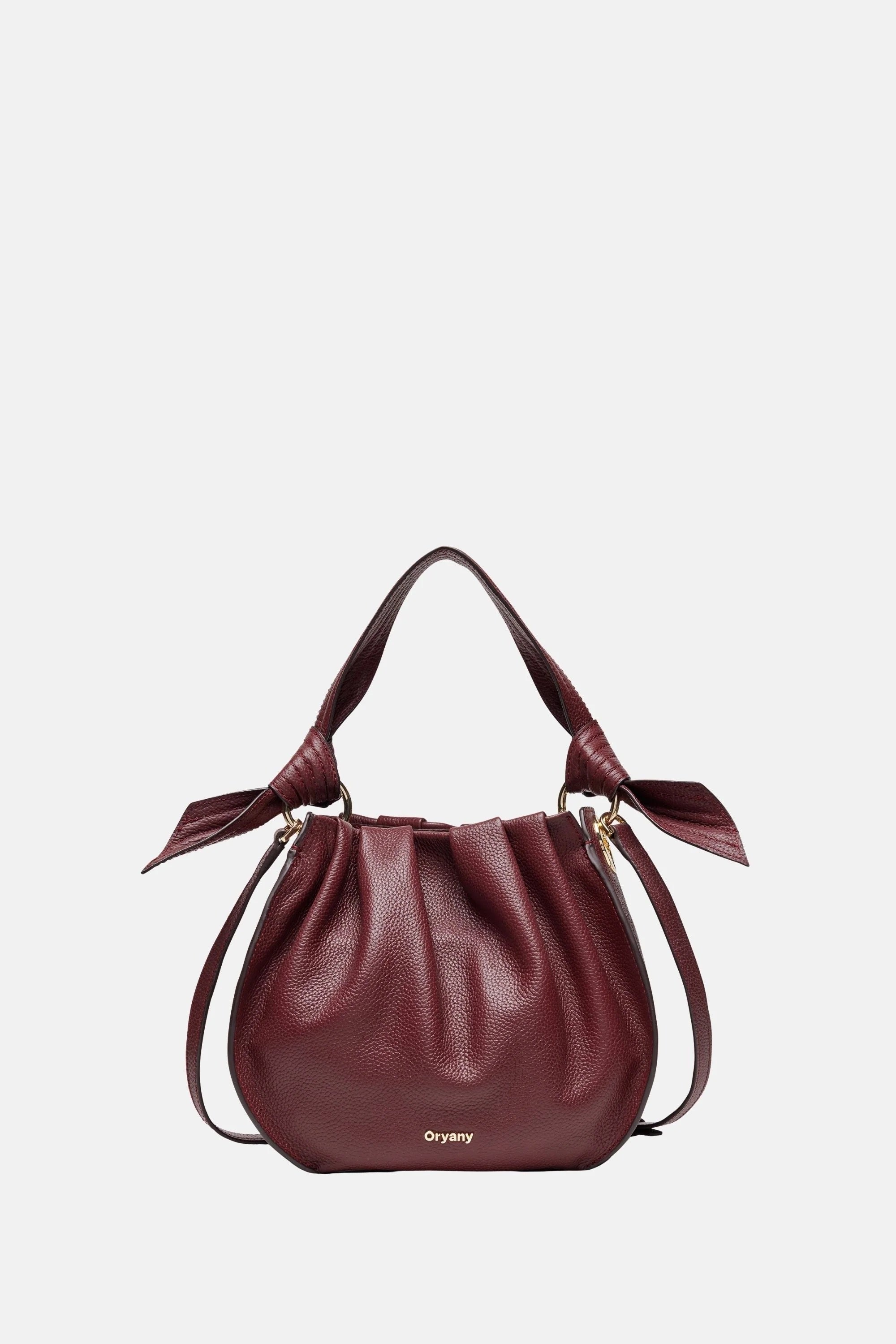 Selena Bucket Bag - Maroon