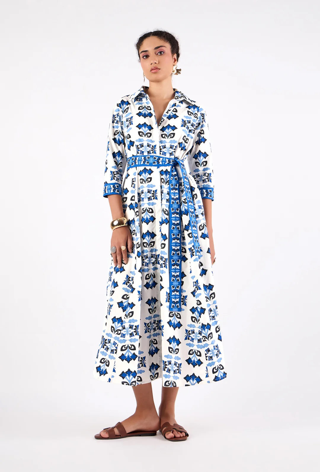 Emily Dress- Papillon Cobalt