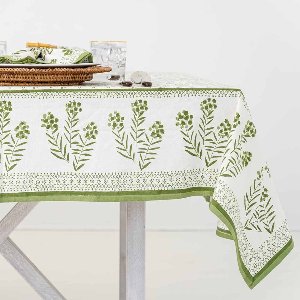 Phlox Green Tabelcloth