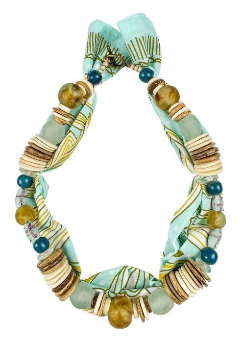 Beaded Bandana Necklace | Nantucket