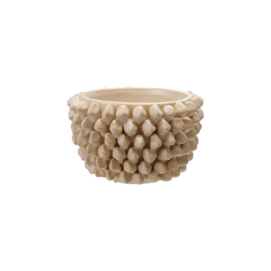 Stoneware Planter Cream Color