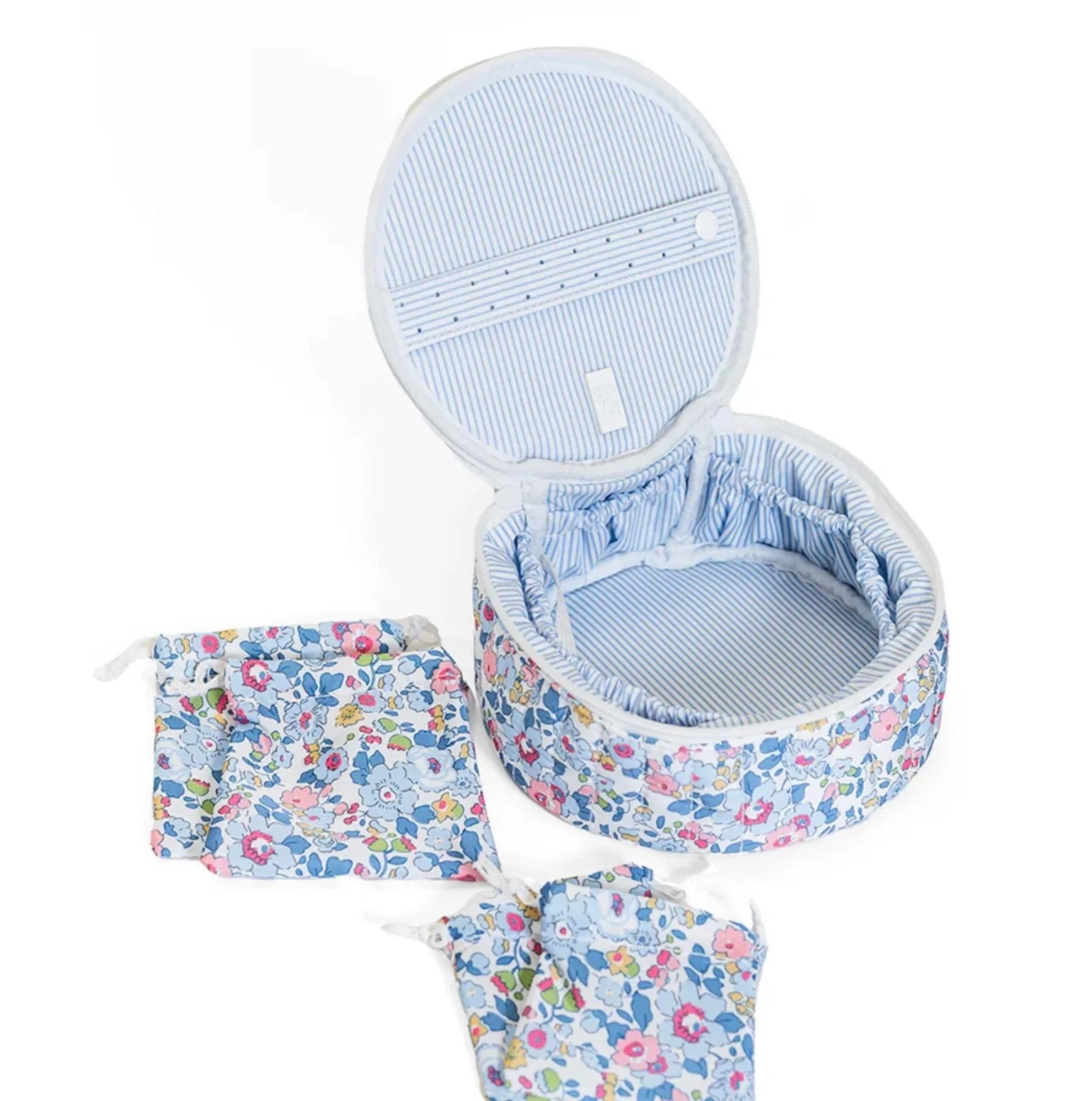 Quilted Jewelry Round - Bridgehampton Floral