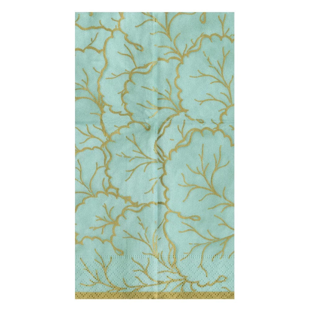 Gilded Majolica Saltwater Guest Towels