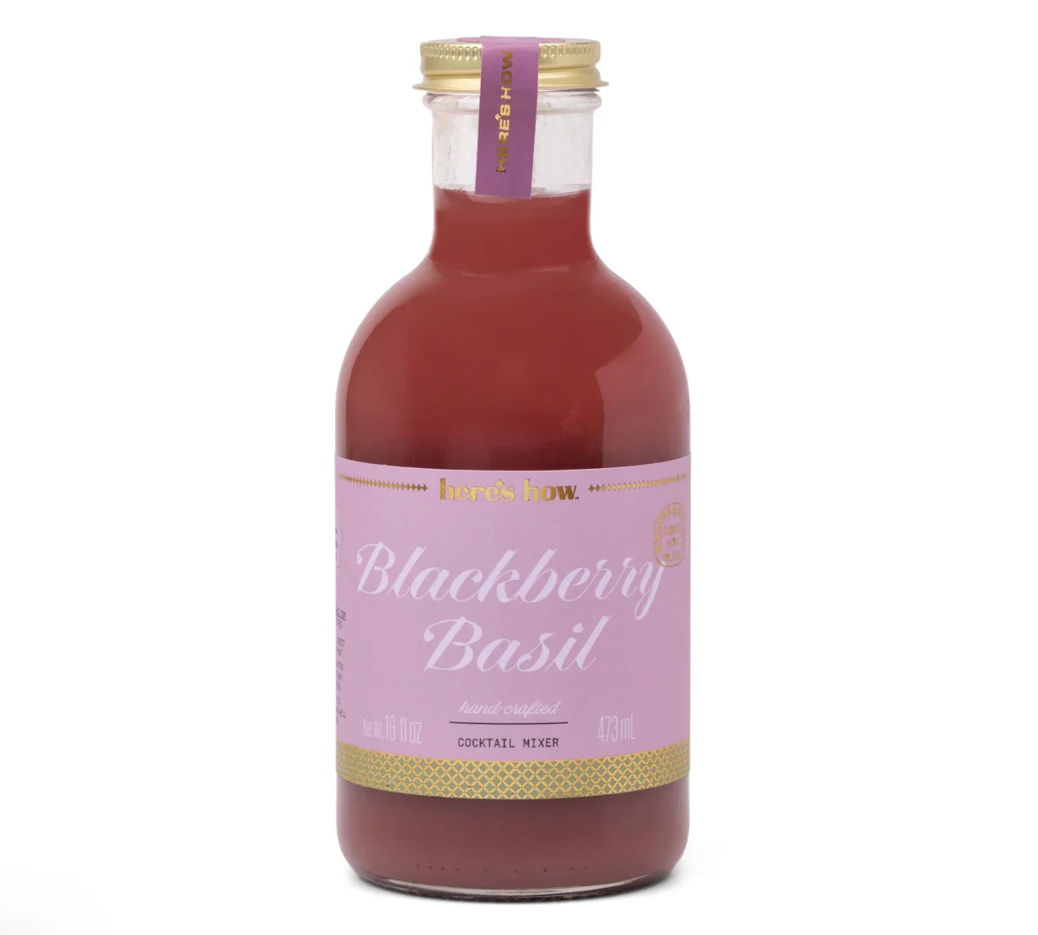 Blackberry Basil Mixer
