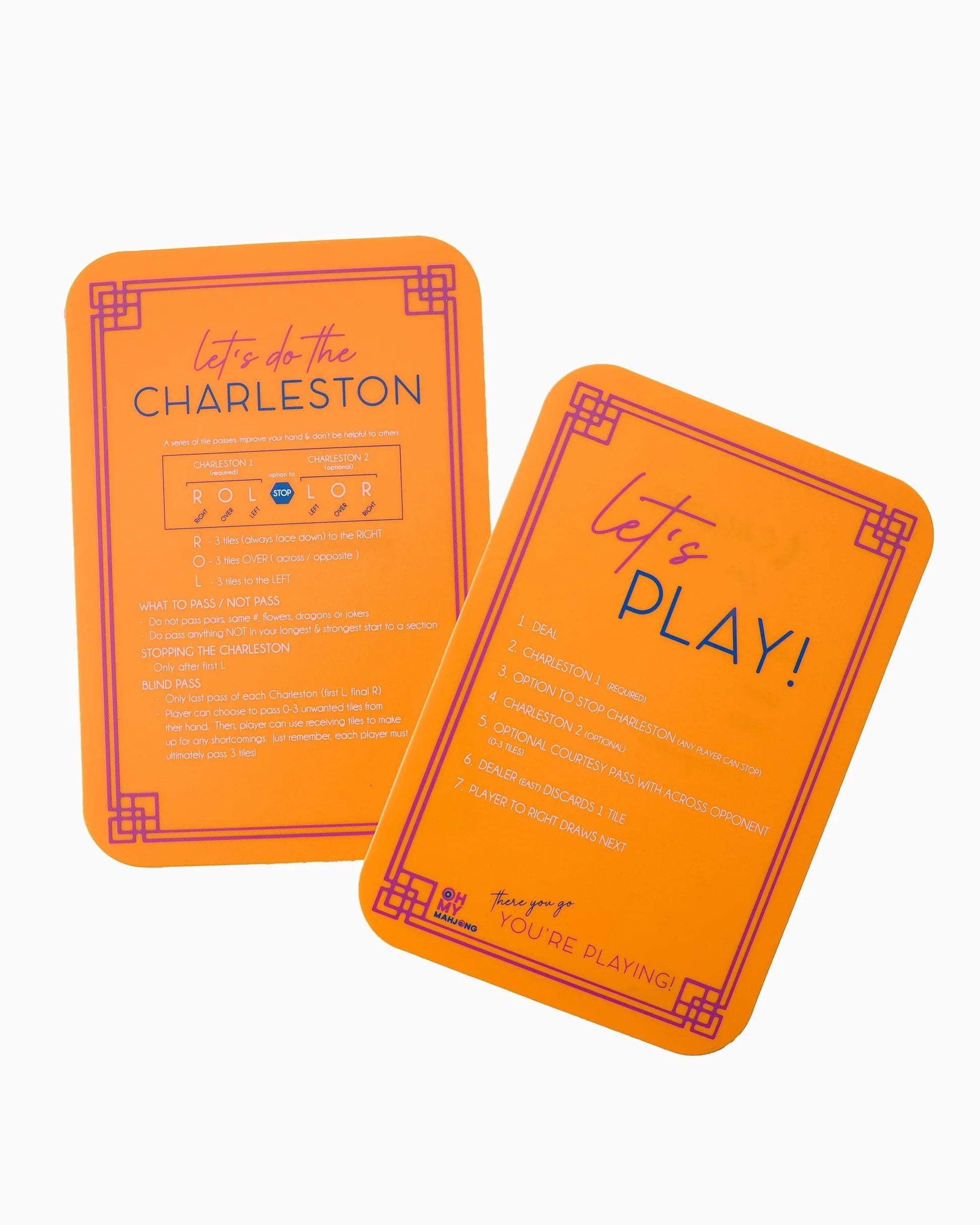 Orange Mahjong Shuffler