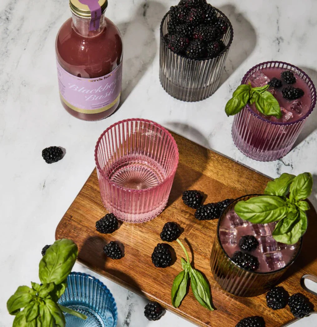 Blackberry Basil Mixer