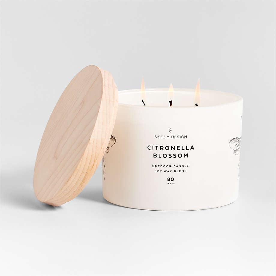 Citronella 3 wick candle - Blossom