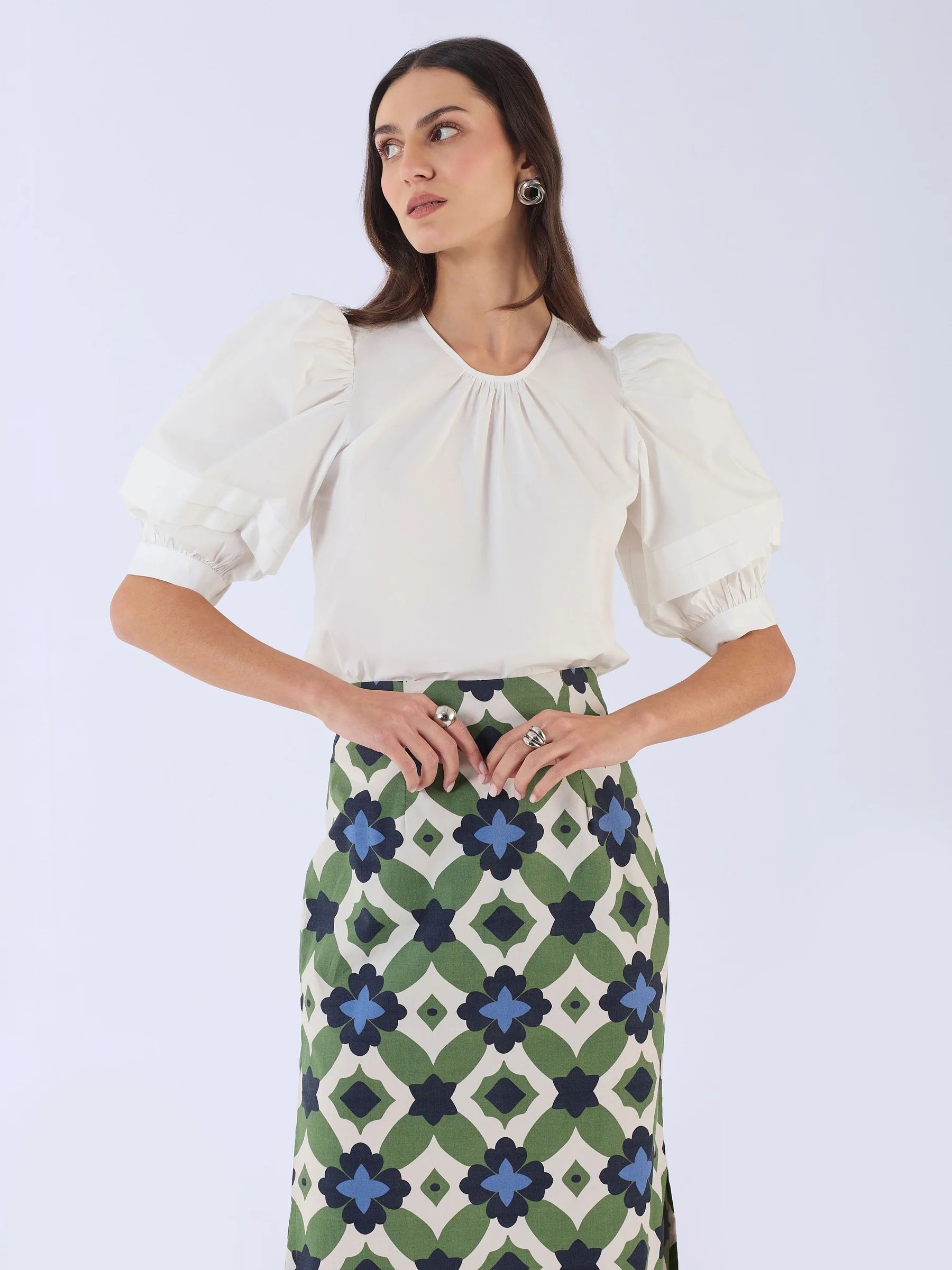 Lilly Top in White