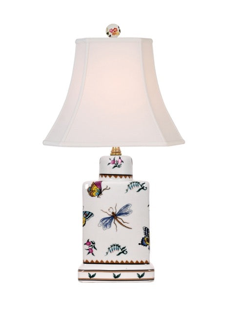 Butterfly Tea Jar Lamp