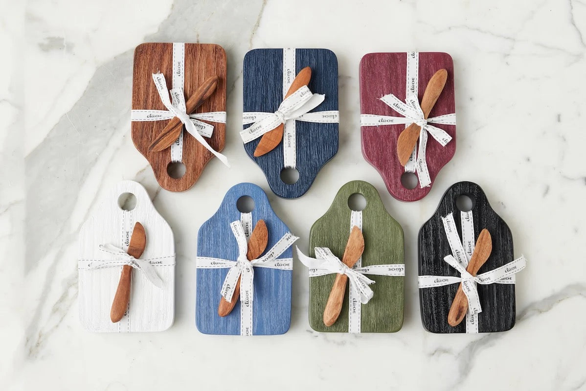 Dutch Cheese Board with Spreader, Small