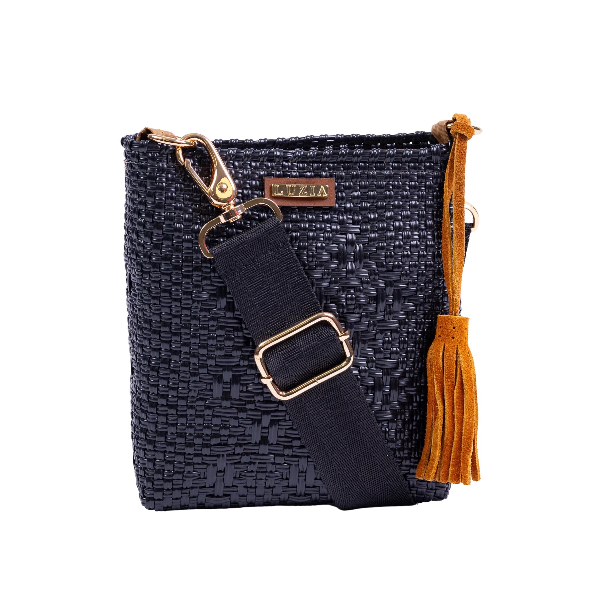 Traveler Multi Diamond Solid Black, Leather