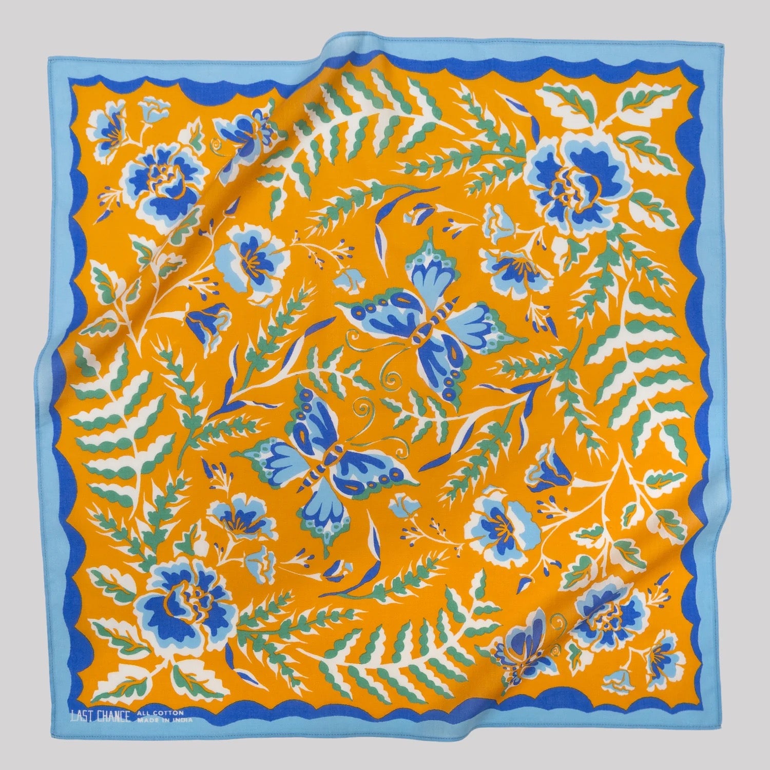 Cotton Wildwood Bandana | Marigold