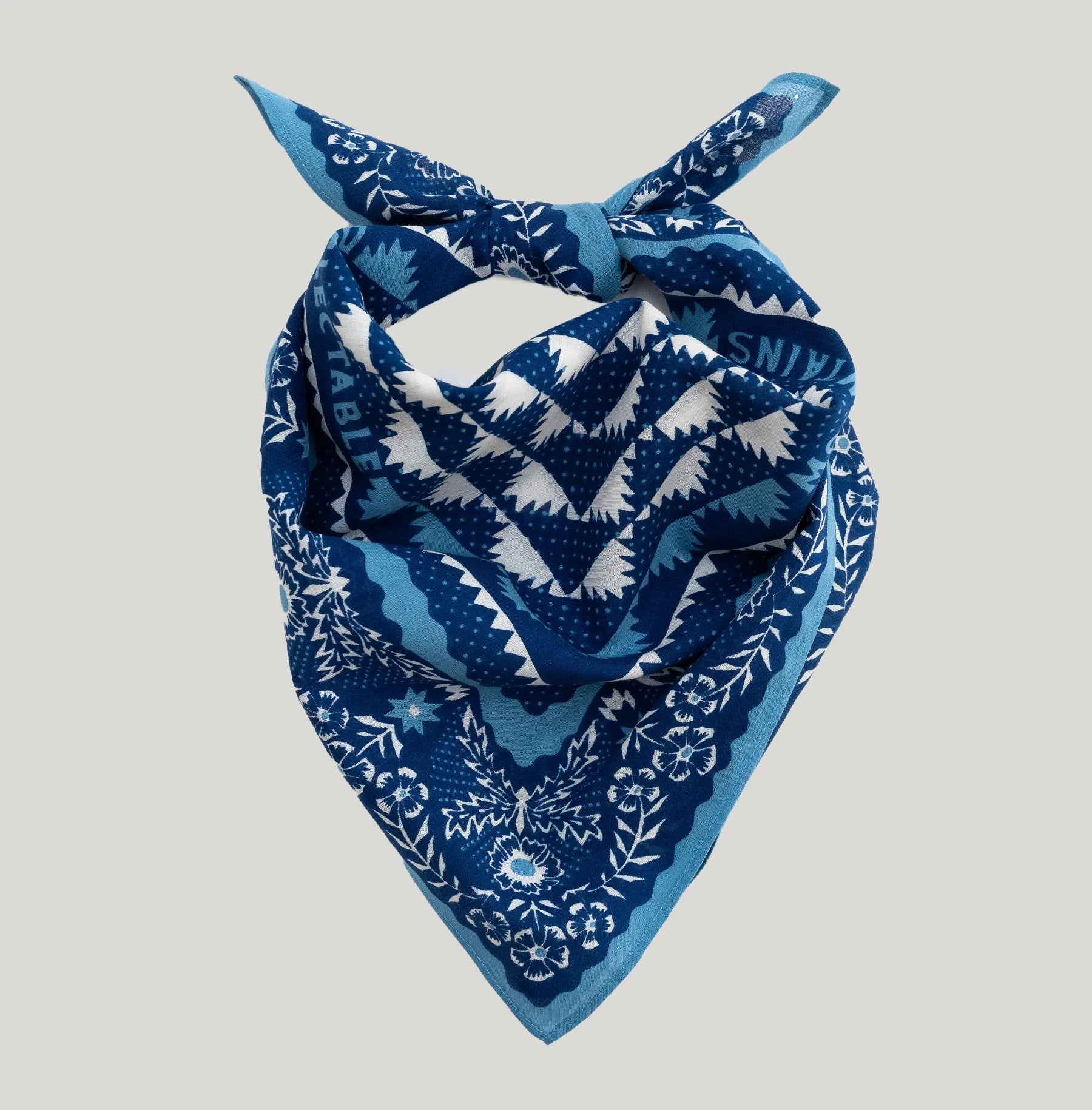 Cotton Mountains Bandana | Navy