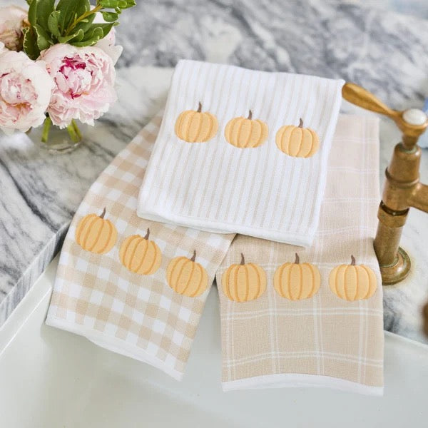 Weezie Pumpkin Kitchen Towel